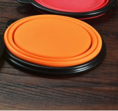 Collapsible Dog Bowls With Portable Shaker Cup For Water and Pet Food